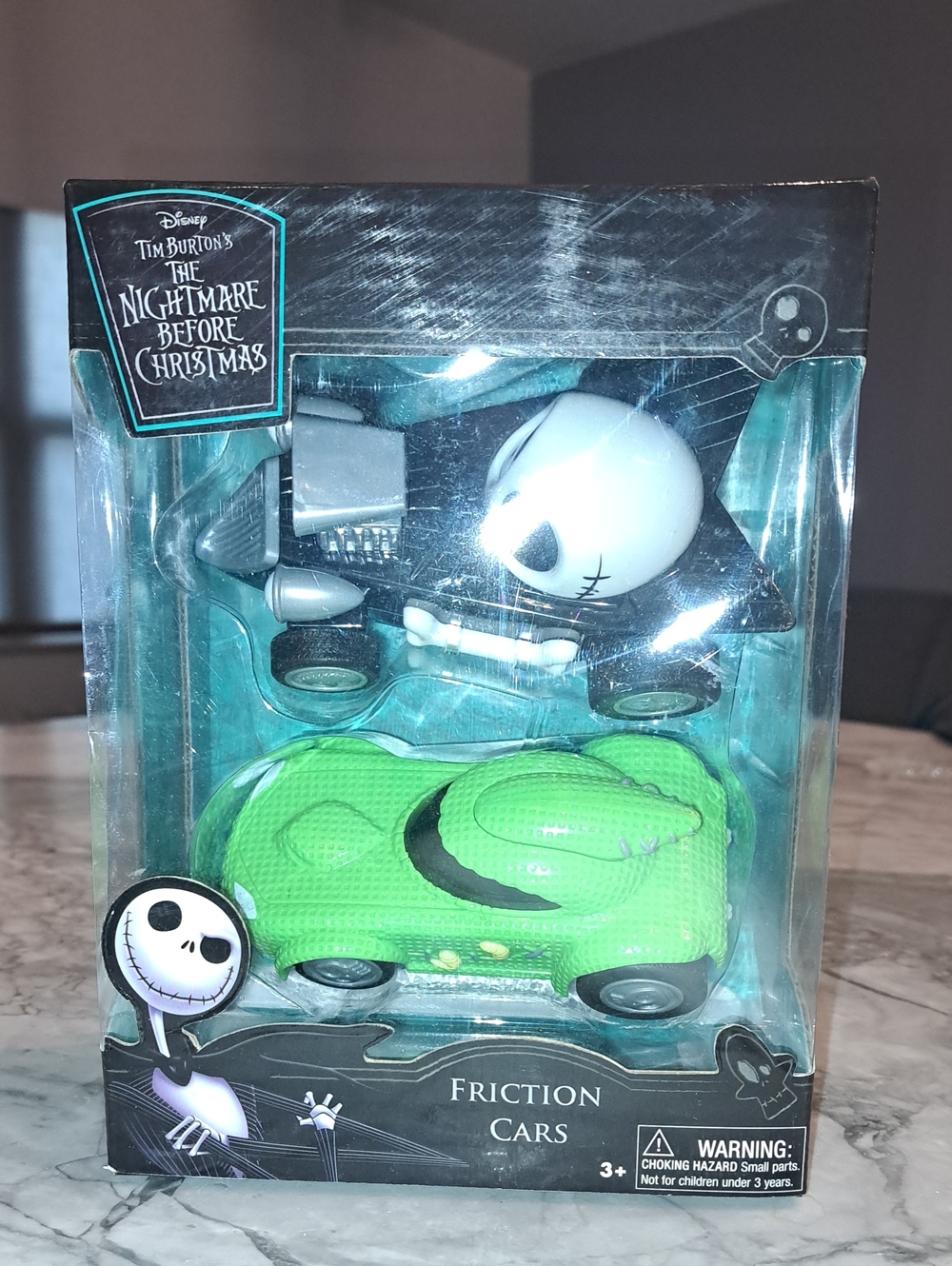 Jack Skellington Friction Car - Green